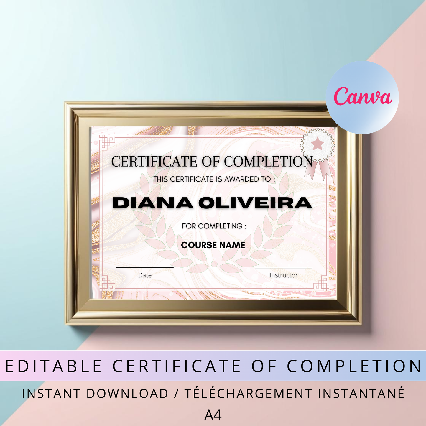 Certificat de formation à modifier soi-même