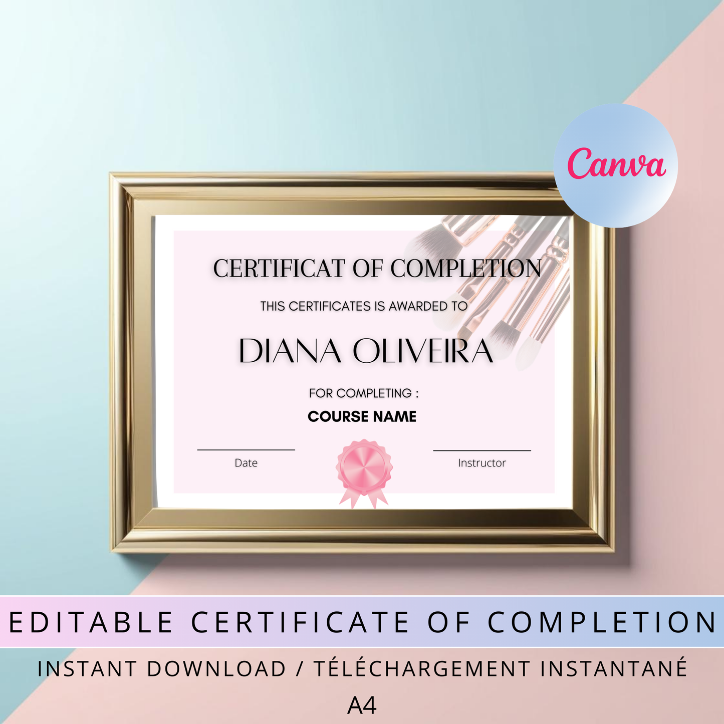 Certificat de formation à modifier soi-même